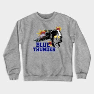 Blue Thunder PJs Crewneck Sweatshirt